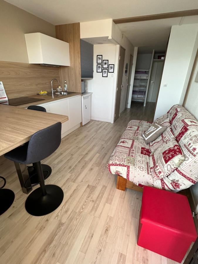 Sunny Studio 25 M2 Mountain View Balcony In Alpe D Huez District Eclose Alpe d'Huez Dış mekan fotoğraf